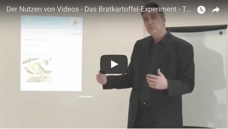 Bild zum Das Bratkartoffel-Experiment Über Videos ....